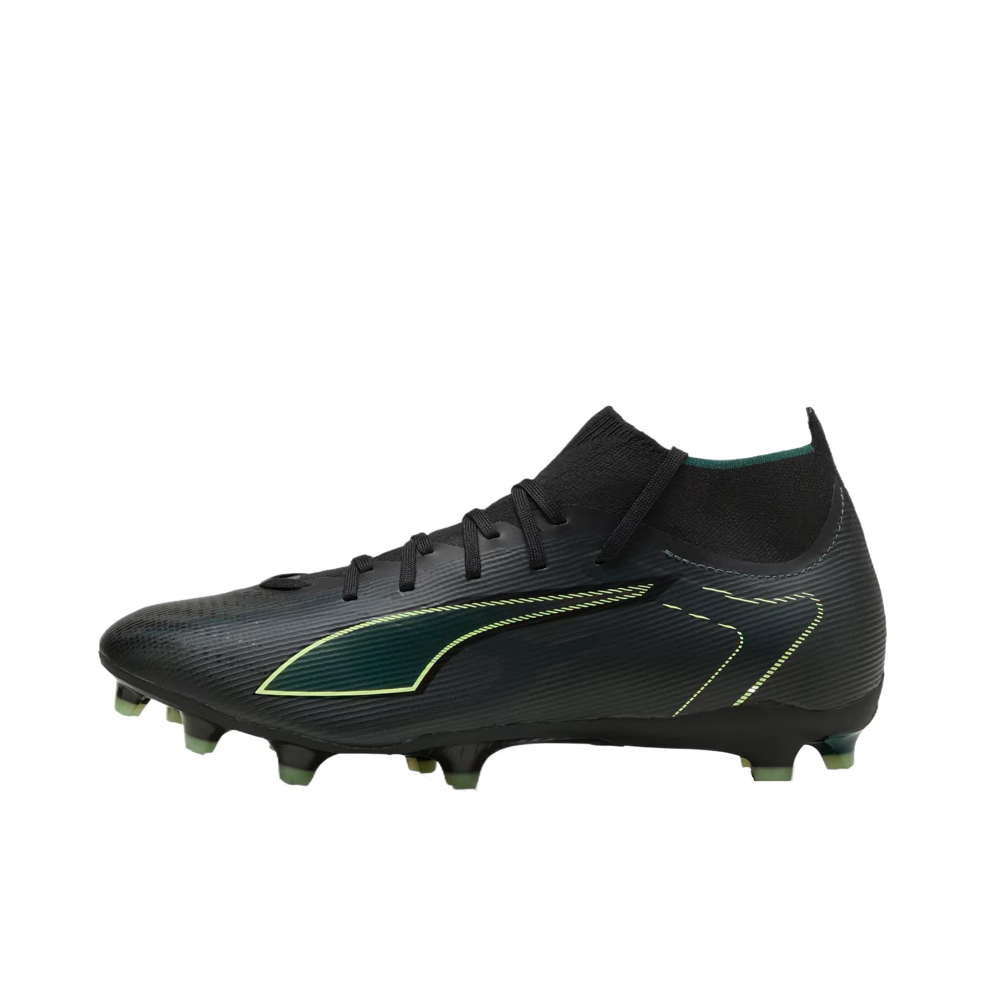 推荐商品：Puma/彪马 ULTRA 6 MATCH 足球鞋 AG胶质短钉人工草坪 黑色/绿色