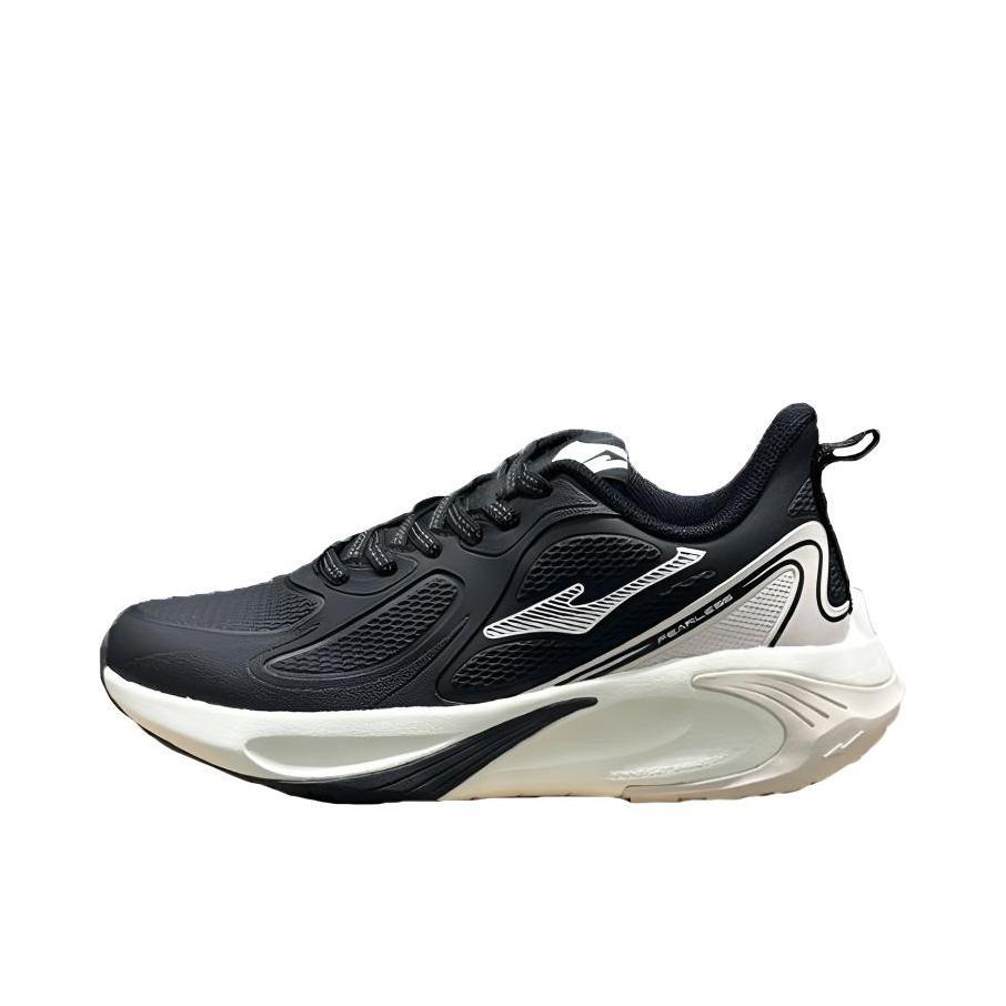 推荐商品：鸿星尔克 透气 轻便 减震 EVA 运动休闲鞋 121230430826 女款/正黑色/粉刷灰