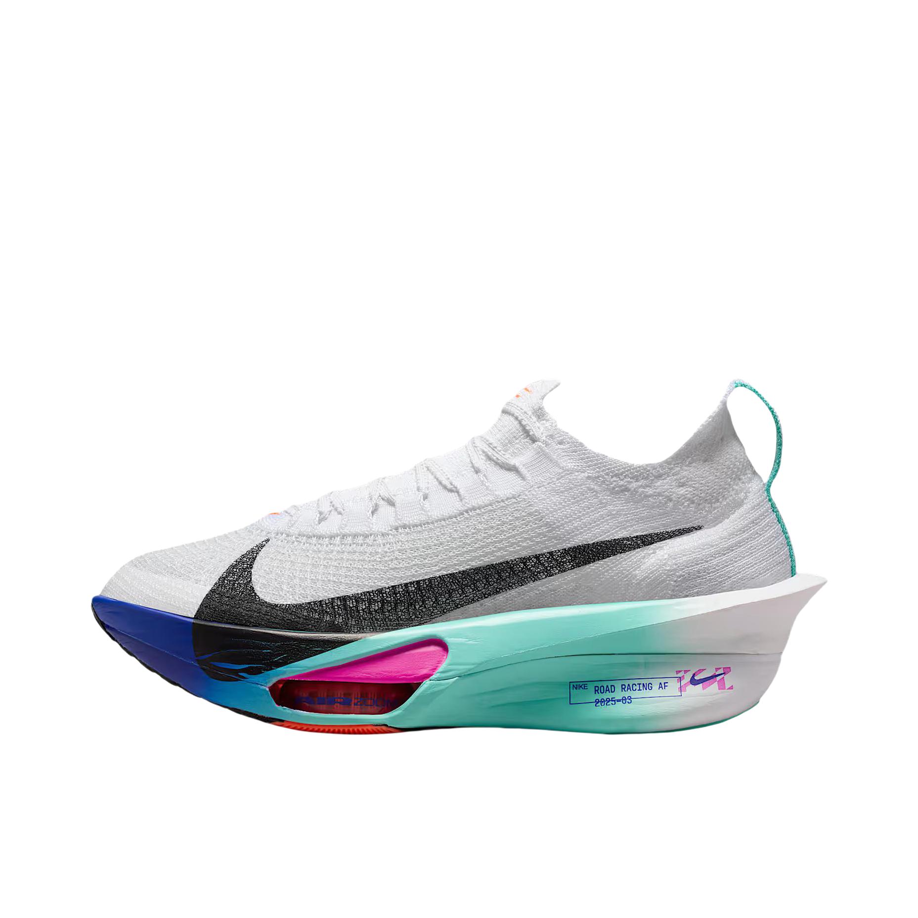 推荐商品：Nike Air Zoom Alphafly Next% 3 跑鞋 碳板气垫回弹马拉松竞速包裹性耐用 白色