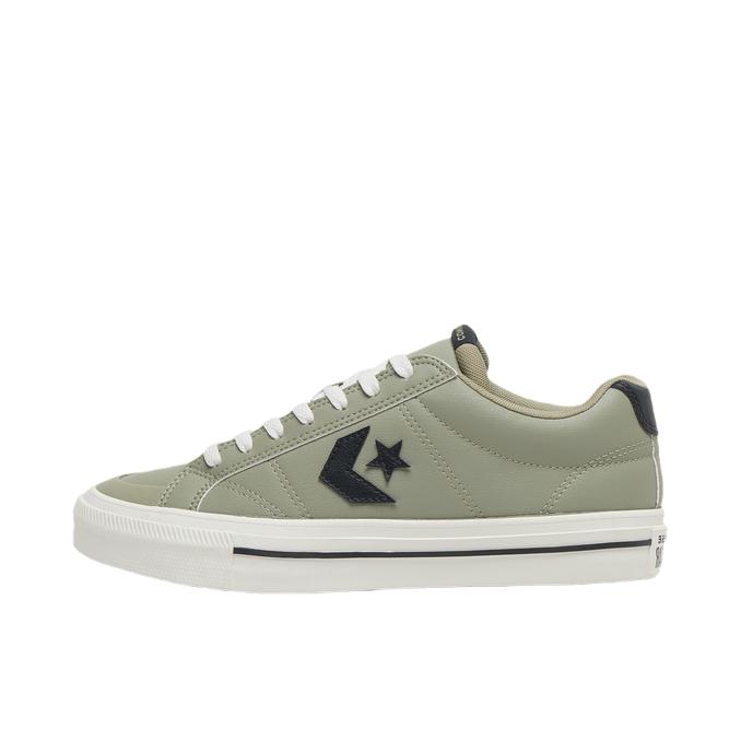 推荐商品：Converse/匡威 Sport Casual 星箭 板鞋 复古休闲低帮防滑轻便 绿色/黑色