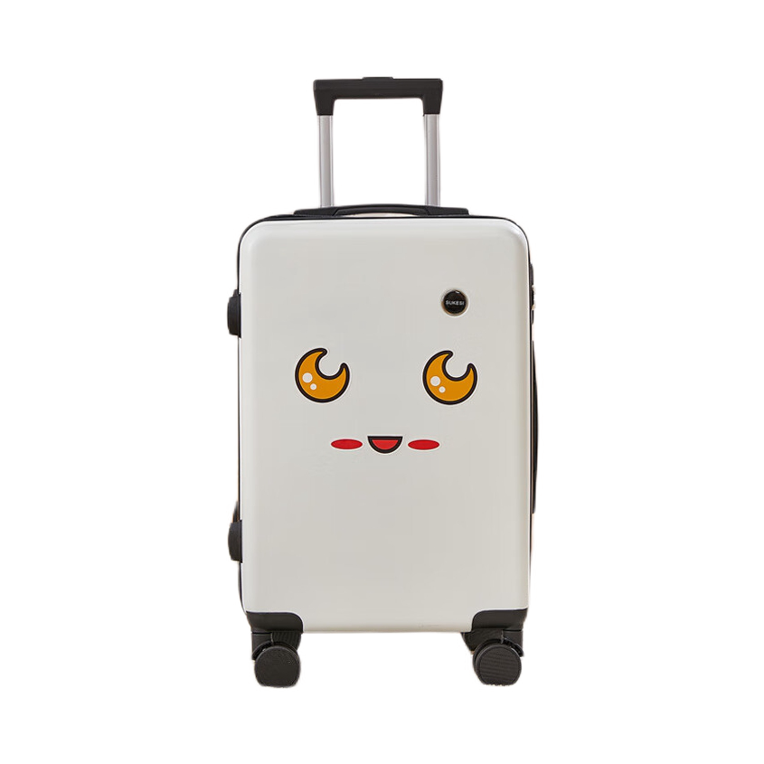 推荐商品：鹃羚 小型可儿童免托运次日达升级3节豪华内衬出差旅游春秋航空大容量可上飞机登机箱行李箱拉杆箱密码箱皮箱旅行箱童包