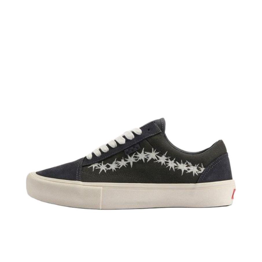 推荐商品：Vans/范斯 Old Skool 滑板鞋 板鞋 轻便防滑复古舒适经典 正黑色/米色 