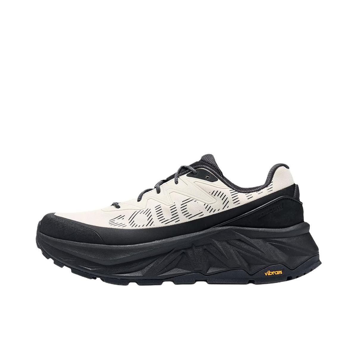 推荐商品：Saucony/索康尼  Trigon Ultra  缓震回弹 防滑耐磨 舒适百搭  跑鞋 米色/黑色