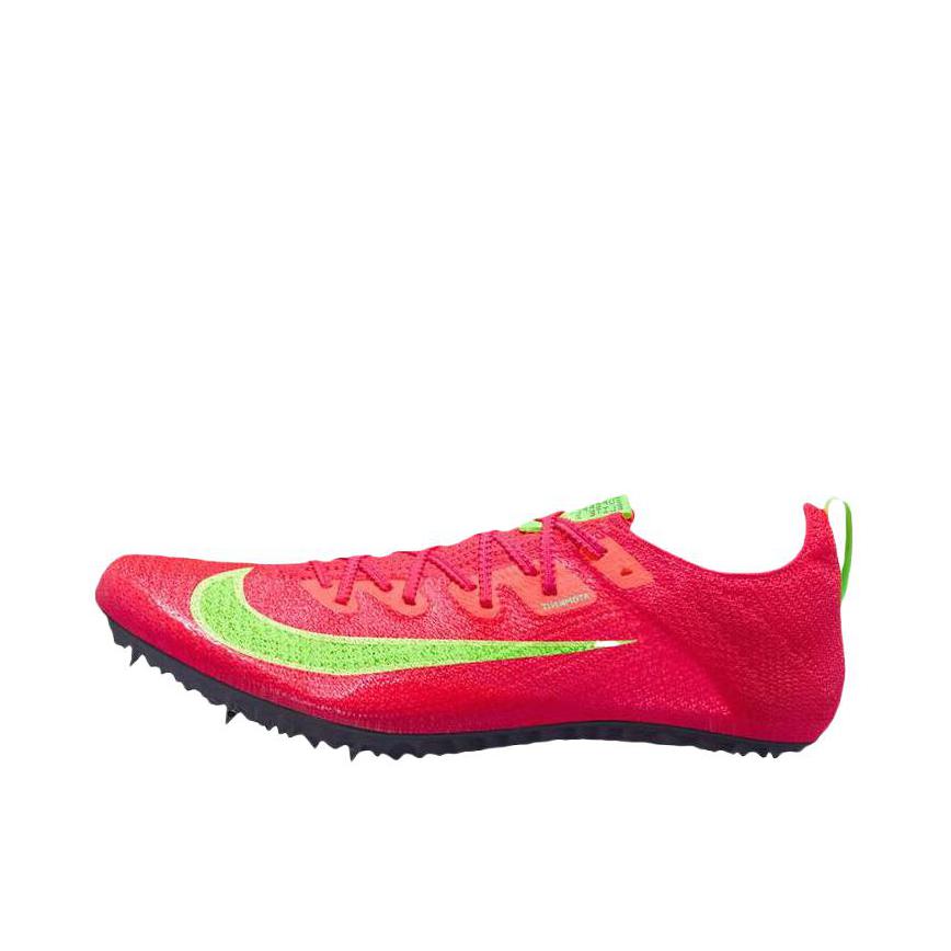 推荐商品：Nike Zoom Superfly Elite 2 跑鞋 碳板田径训练织物短跑 亮红色/柠檬黄