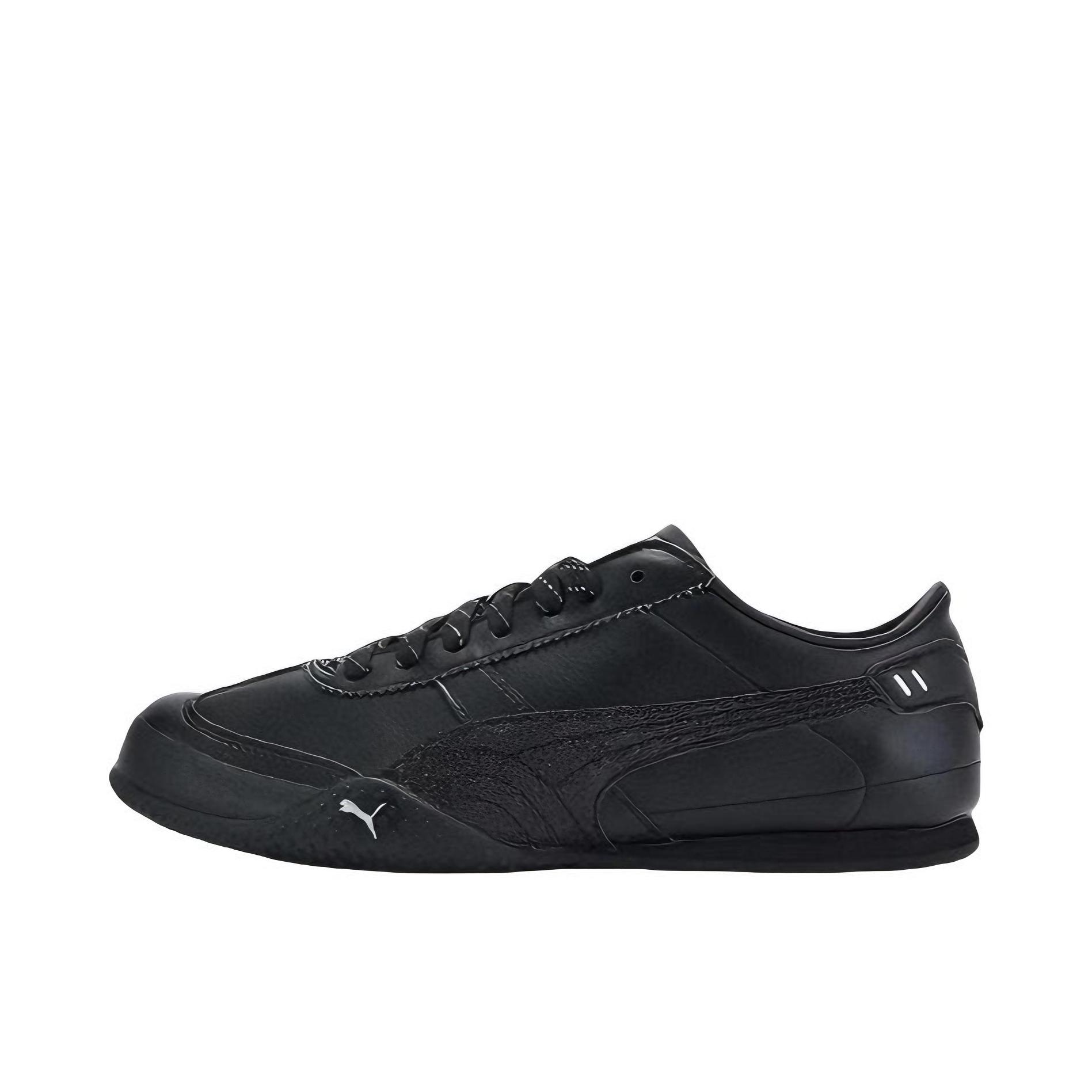 推荐商品：【宋妍霏同款】 Puma/彪马 Bella UT 德训鞋 运动休闲鞋 T头防滑圆头平跟薄底 女款/黑色/银色