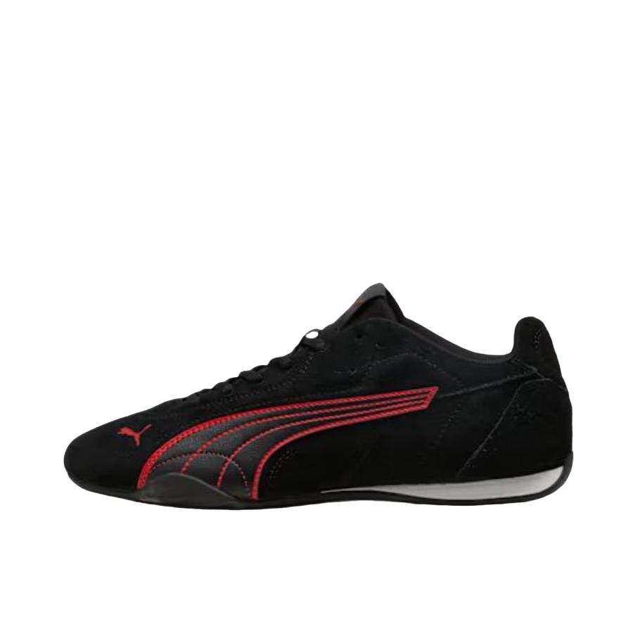 推荐商品：Puma/彪马 Catch 运动休闲鞋 潮流复古舒适百搭赛车风薄底 黑色/红色