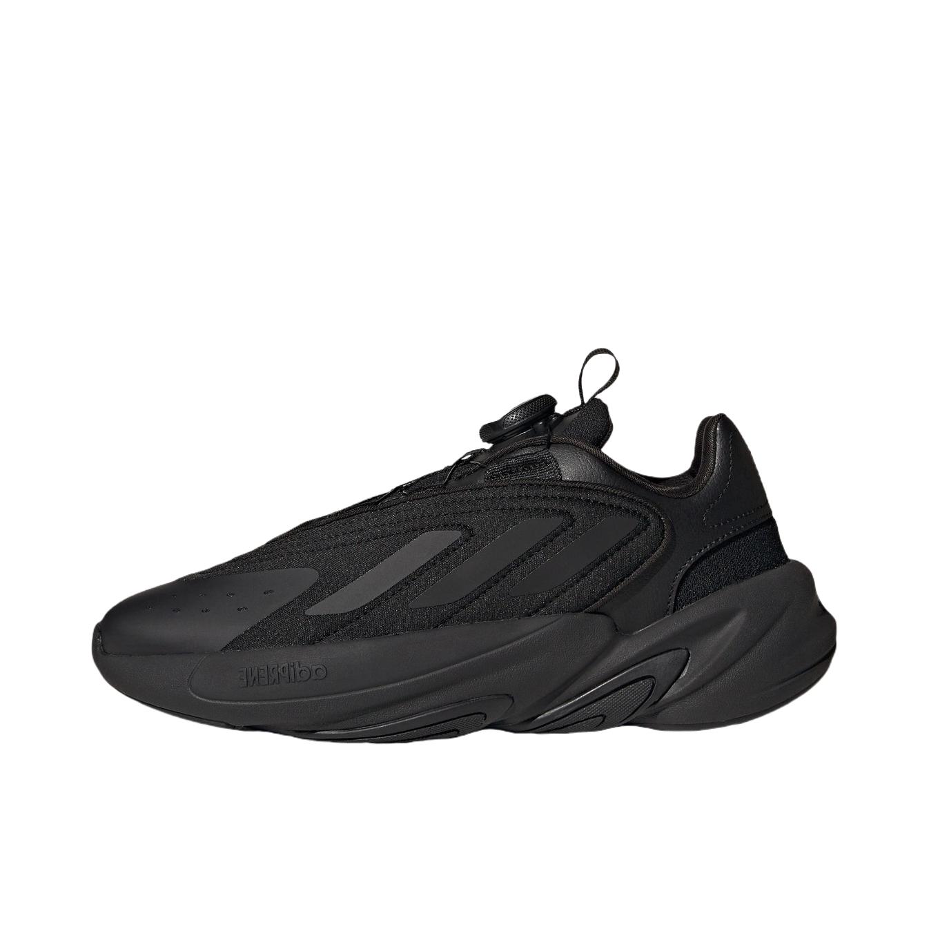 推荐商品：adidas Originals  Ozelia  缓震 复古经典 休闲透气 防滑耐磨  老爹鞋 大童/暗黑色