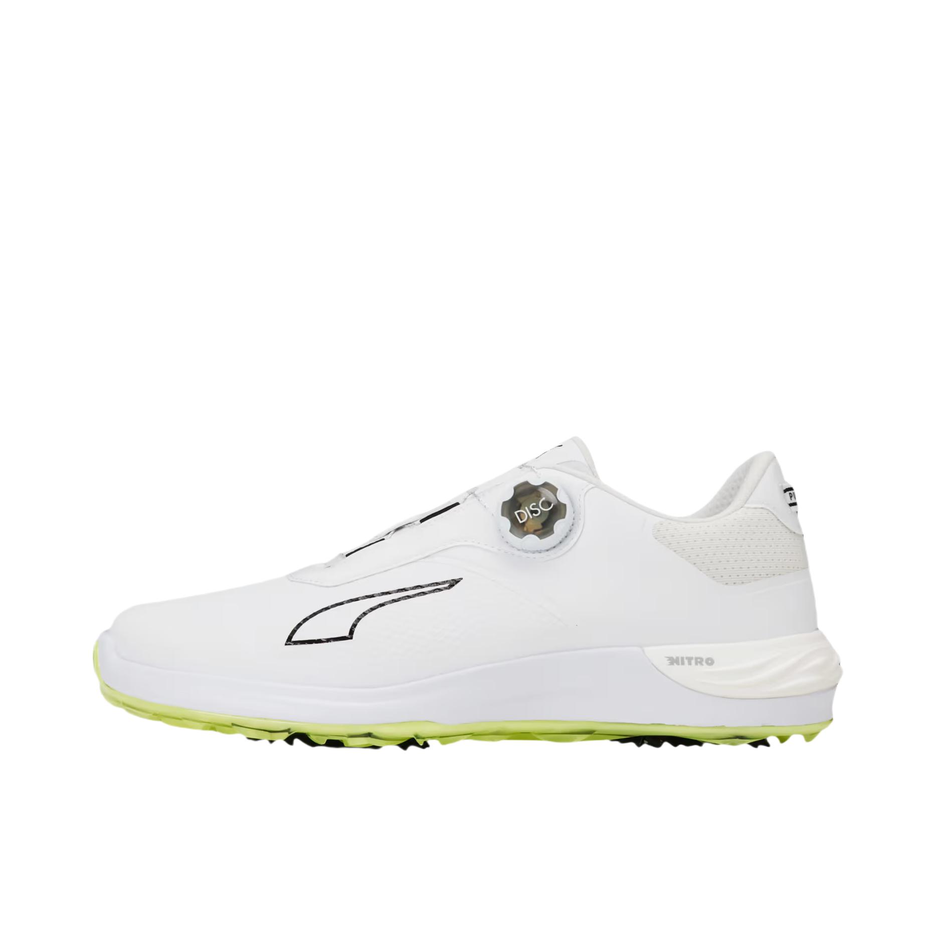 推荐商品：Puma/彪马 Ascend Power Nitro Disc 高尔夫鞋 时尚简约旋钮圆头 313146 白色 