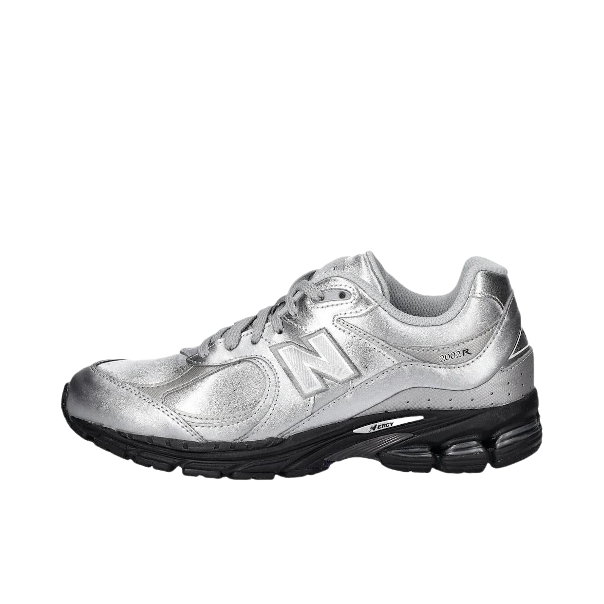 推荐商品：New Balance 2002R 跑鞋 缓震防滑耐磨透气复古拼接防水气垫慢跑支撑 B宽/银色