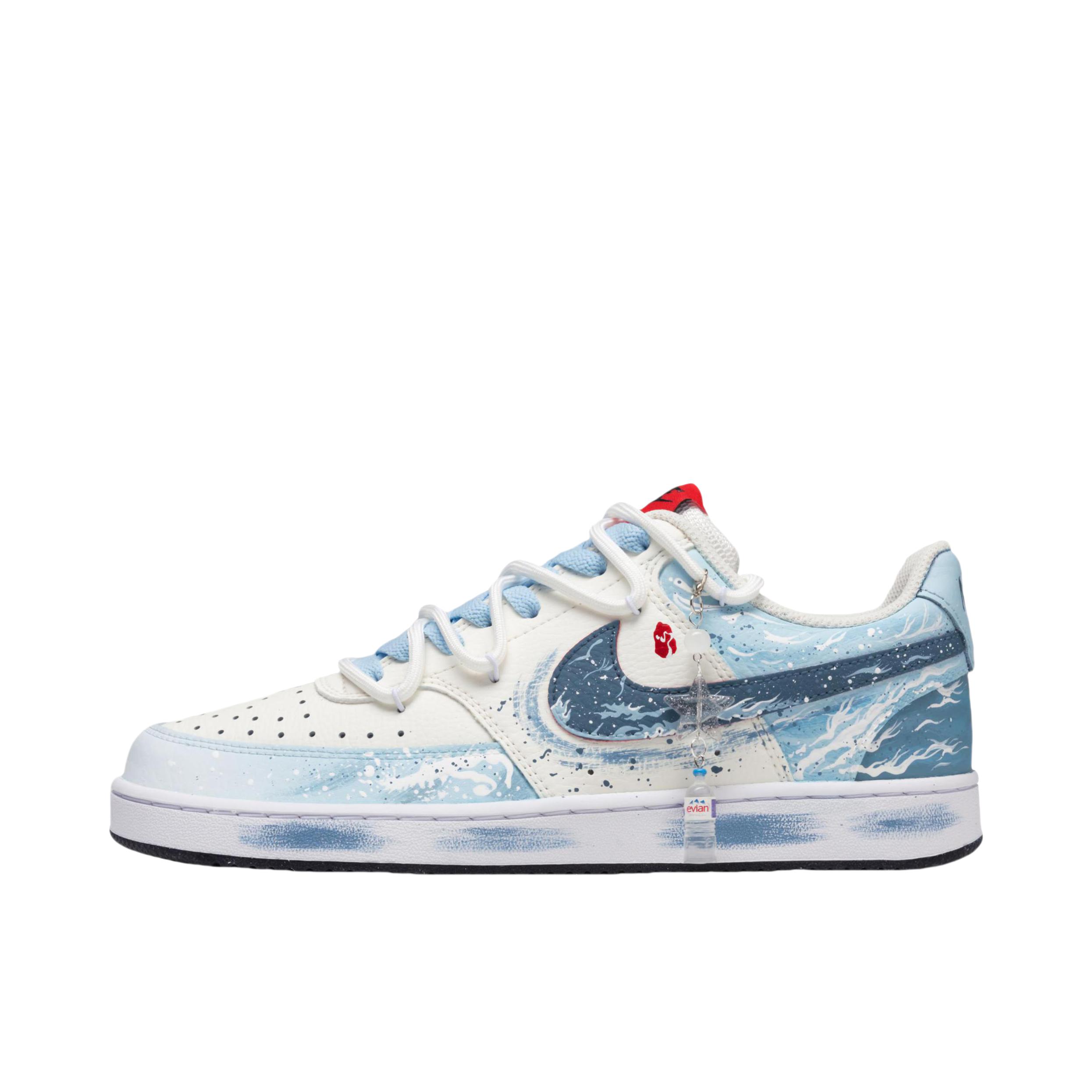 推荐商品：【定制球鞋】 Nike Court Vision 1 板鞋 防水美式简约防滑减震复古 云顶天宫