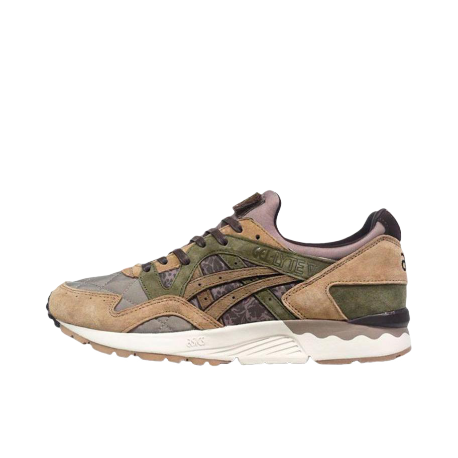 推荐商品：Asics/亚瑟士 Gel-Lyte V 跑鞋 减震回弹耐磨防滑舒适透气百搭时尚复古织物低帮 Sbtg联名/Kicks Lab联名/棕色