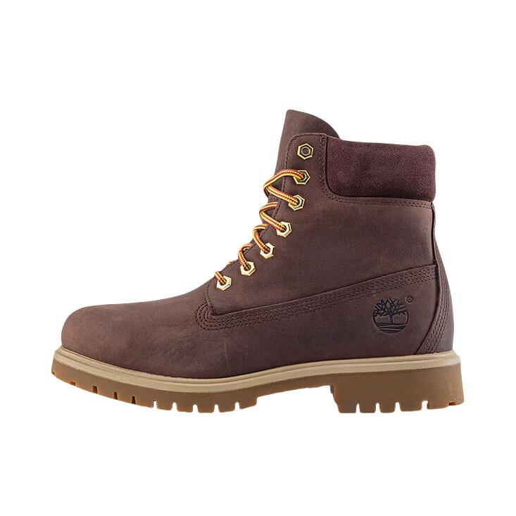 推荐商品：Timberland/添柏岚 6-Inch boot 柔软 系带 圆头 短筒 马丁靴 深棕色