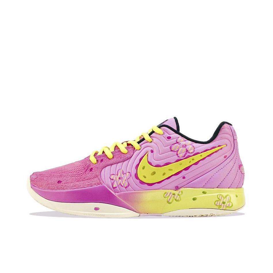 推荐商品：【定制球鞋】Nike Ja 2 个性 减震耐磨 防滑包裹性低帮 篮球鞋 派大星粉
