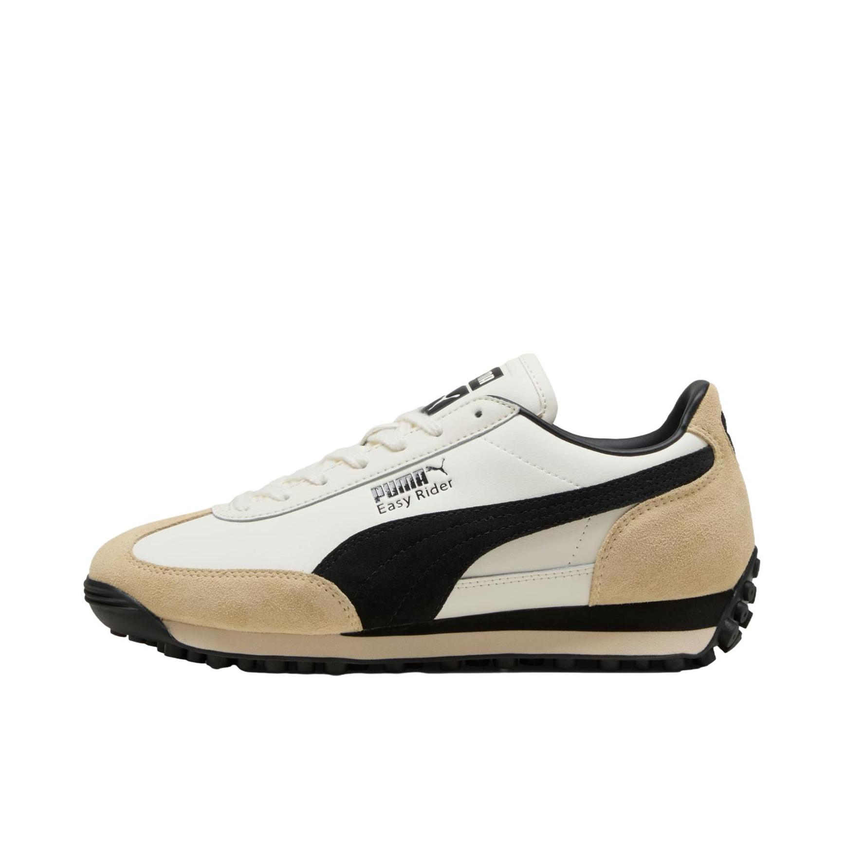 推荐商品：Puma/彪马 Easy Rider 防滑耐磨 减震 复古 轻便舒适 T头鞋 德训鞋 运动休闲鞋 白色/黑色