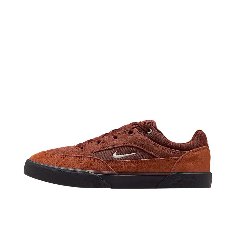 推荐商品：Nike SB Malor 滑板鞋 板鞋 薄底复古防滑耐磨缓震轻便 棕色/白色