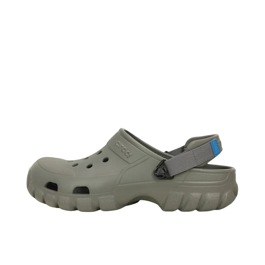 推荐商品：Crocs/卡骆驰 Offroad Sport Clog 欧罗克骆格 舒适防滑 增高 魔术贴 涤纶 拖鞋 洞洞鞋 凉鞋 烟熏色/炭灰色