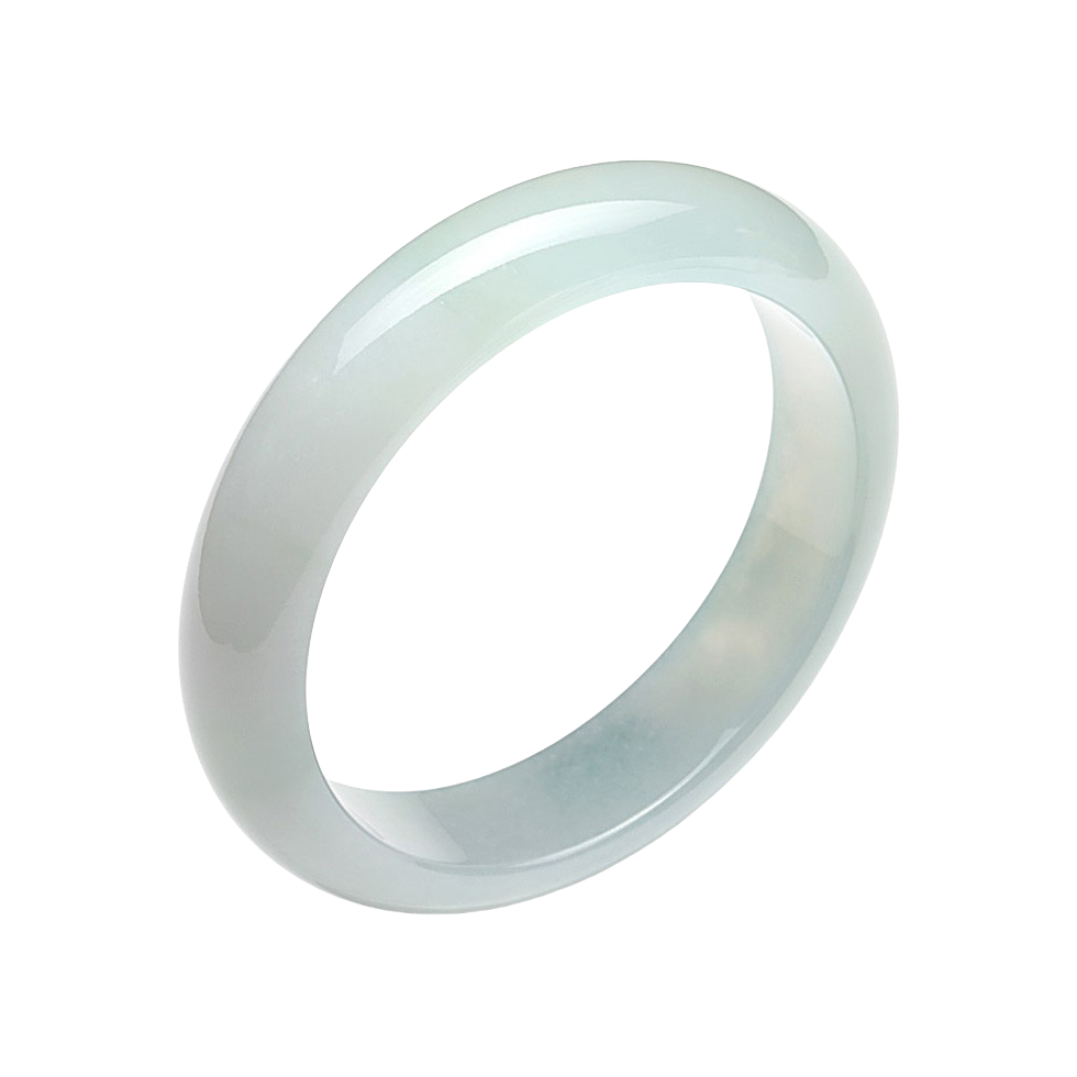 推荐商品：七彩云南 飘花糯冰种翡翠手镯 FCSZ-3600