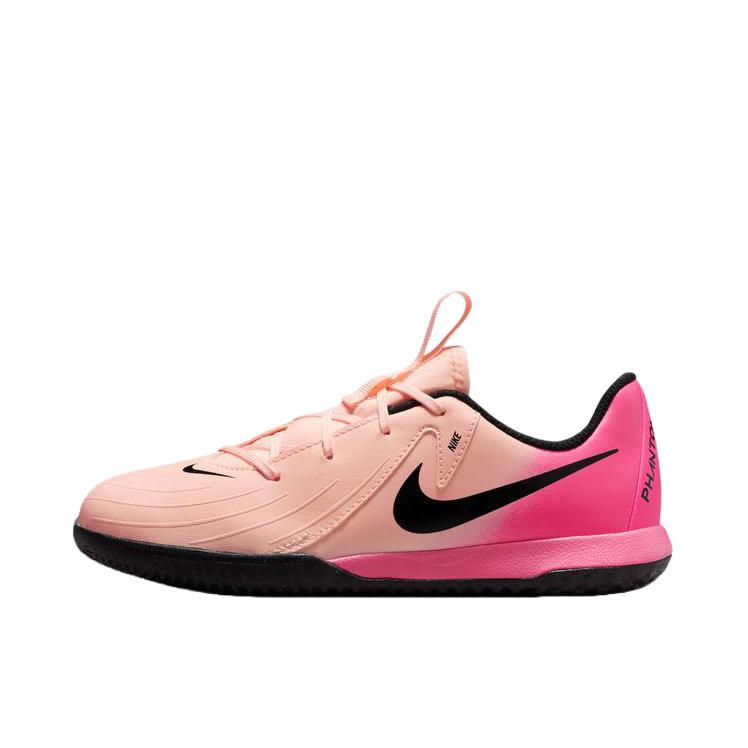 推荐商品：Nike Phantom GX 2 Academy IC 中端 平底 室内 防滑耐磨回弹 足球鞋 大童/浅深红/爆炸粉/黑色 