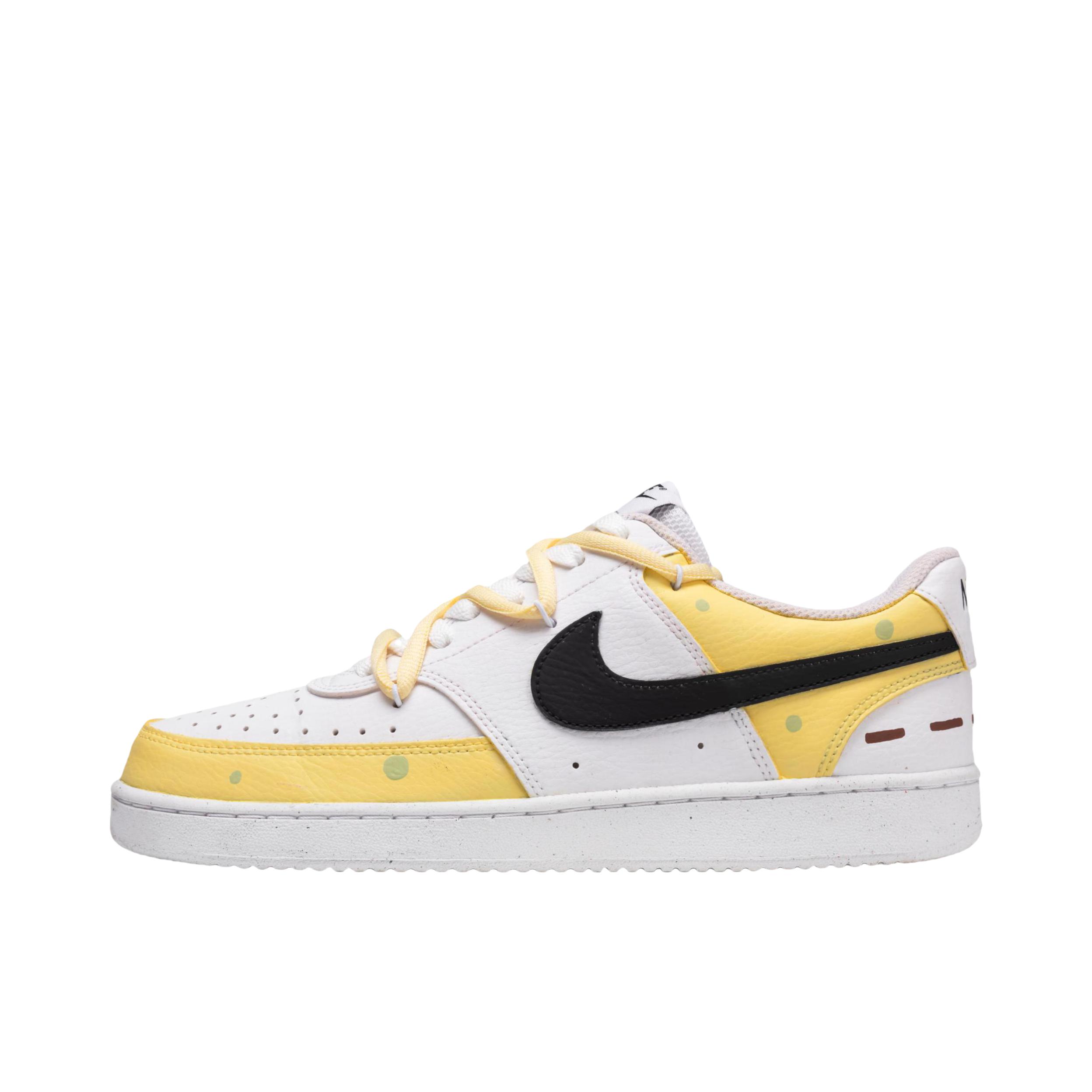 推荐商品：【定制球鞋】 Nike Court Vision 1 板鞋 防水美式简约防滑减震复古 鸳鸯款/鸳鸯挚友
