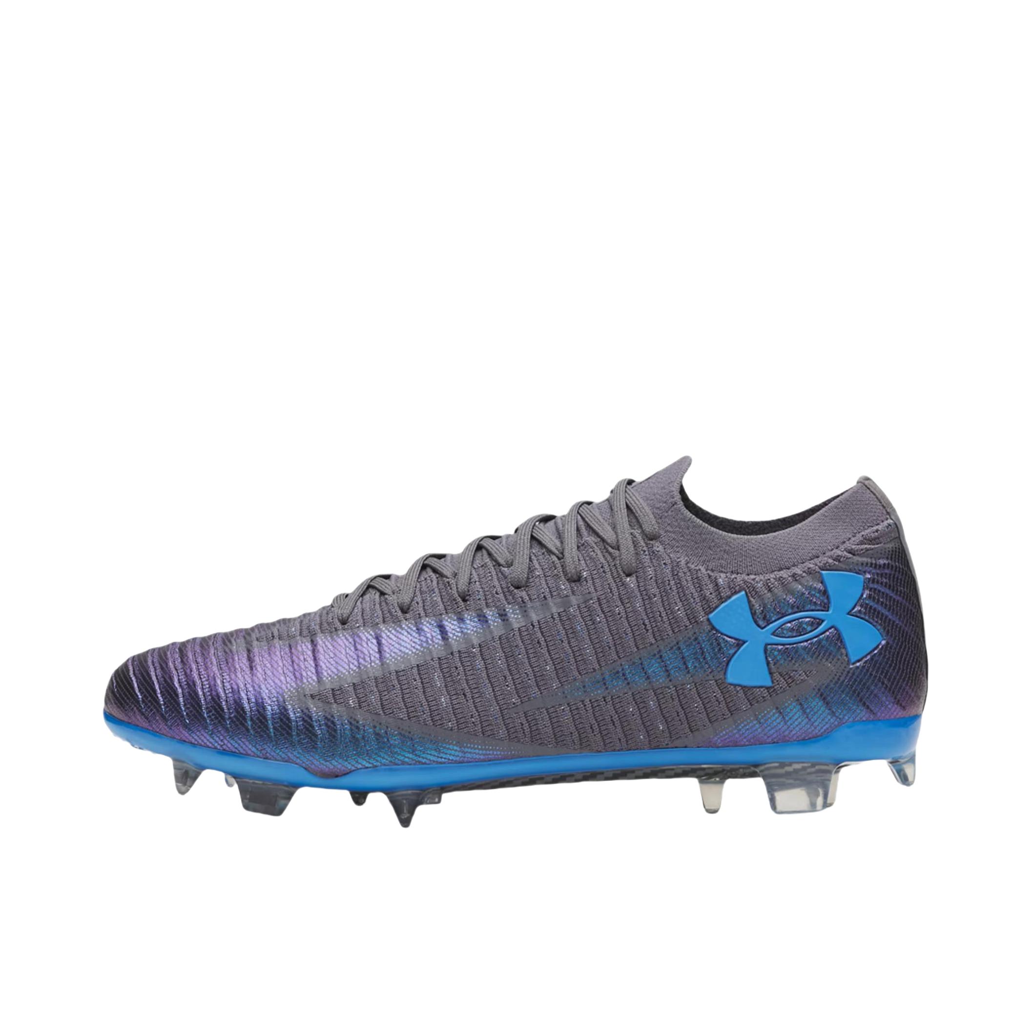 推荐商品：Under Armour/安德玛 UA Shadow Elite 3 FG 简约 平跟 橡胶 圆头 足球鞋 深灰色 