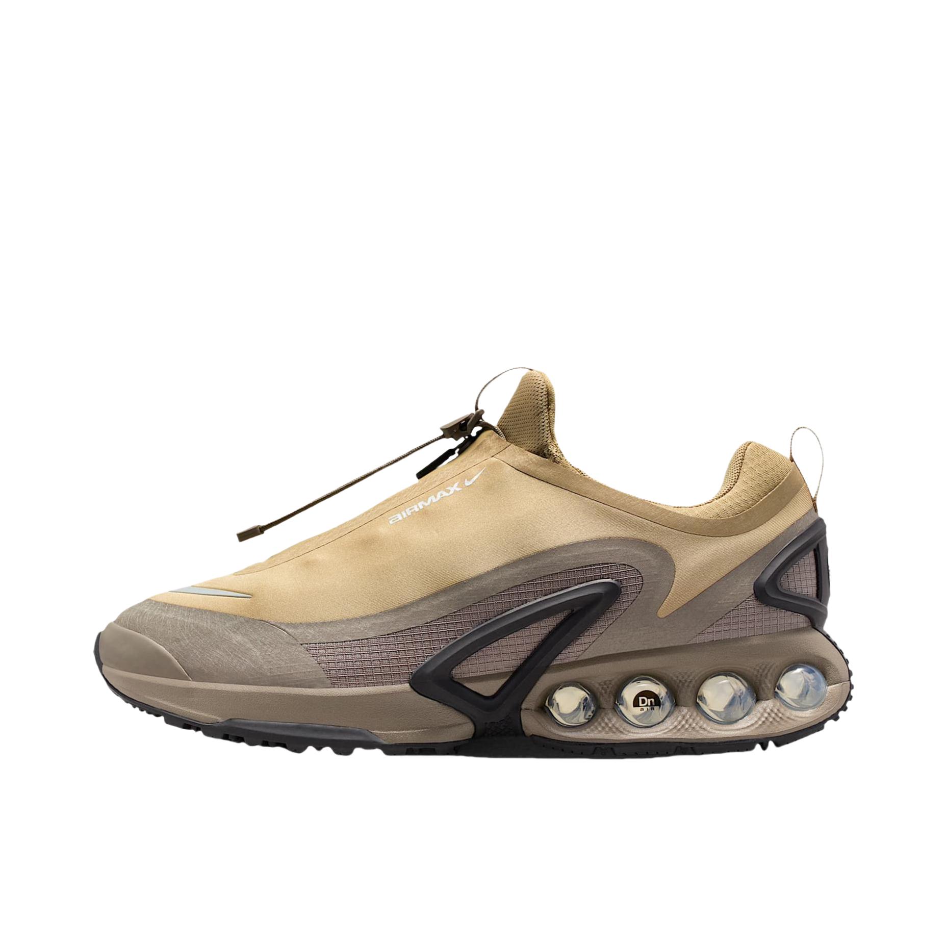 推荐商品：Nike Air Max Dn 运动休闲鞋 柔软防滑耐磨缓震回弹支撑网布透气低帮平跟贴合 米色