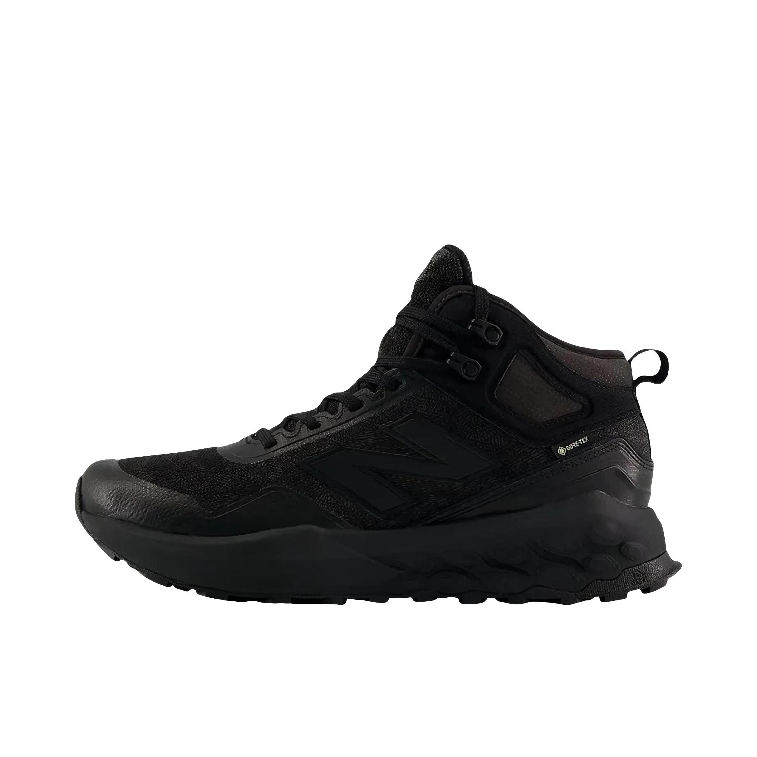 推荐商品：New Balance Fresh Foam X Garoe Hiker GORE-TEX 跑鞋 百搭厚底圆头系带 D宽/黑色
