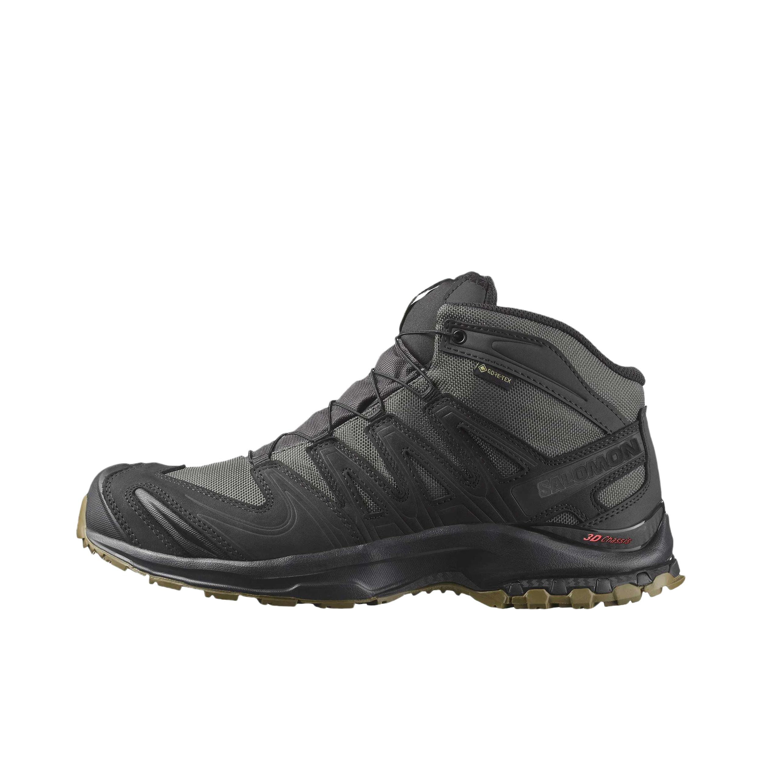 推荐商品：Salomon/萨洛蒙 XA Forces 防滑耐磨 舒适透气 织物 登山 防水 户外鞋 徒步鞋 黑色/沥青灰/郊狼棕 