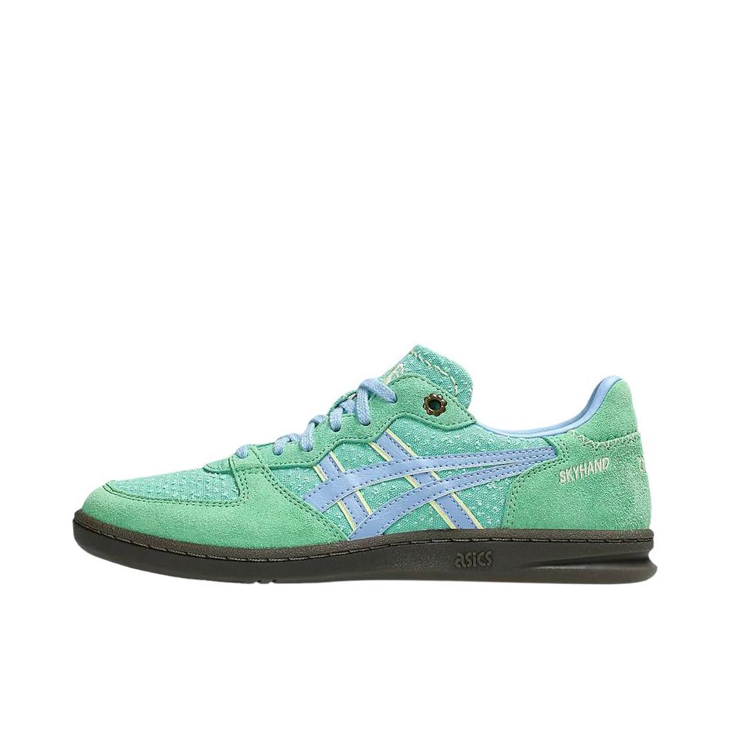 推荐商品：Asics/亚瑟士 Skyhand OG 复古百搭 防滑耐磨 舒适低帮 圆头 板鞋 绿色