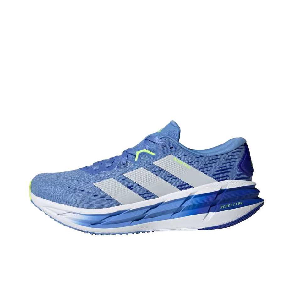 推荐商品：adidas Adistar 4 跑鞋 百搭个性时尚减震支撑回弹耐穿 蓝色