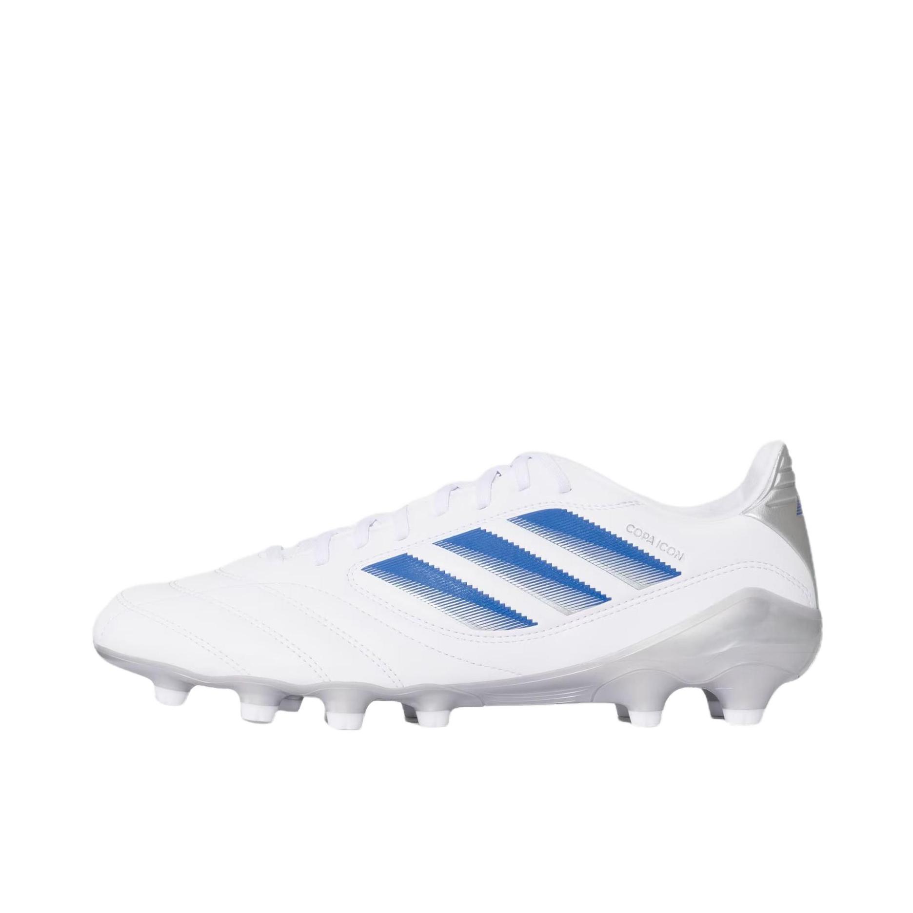 推荐商品：adidas Copa Icon 2 PRO HG/AG 次顶级 胶质短钉 人草 耐用 足球鞋 白色/浅蓝色