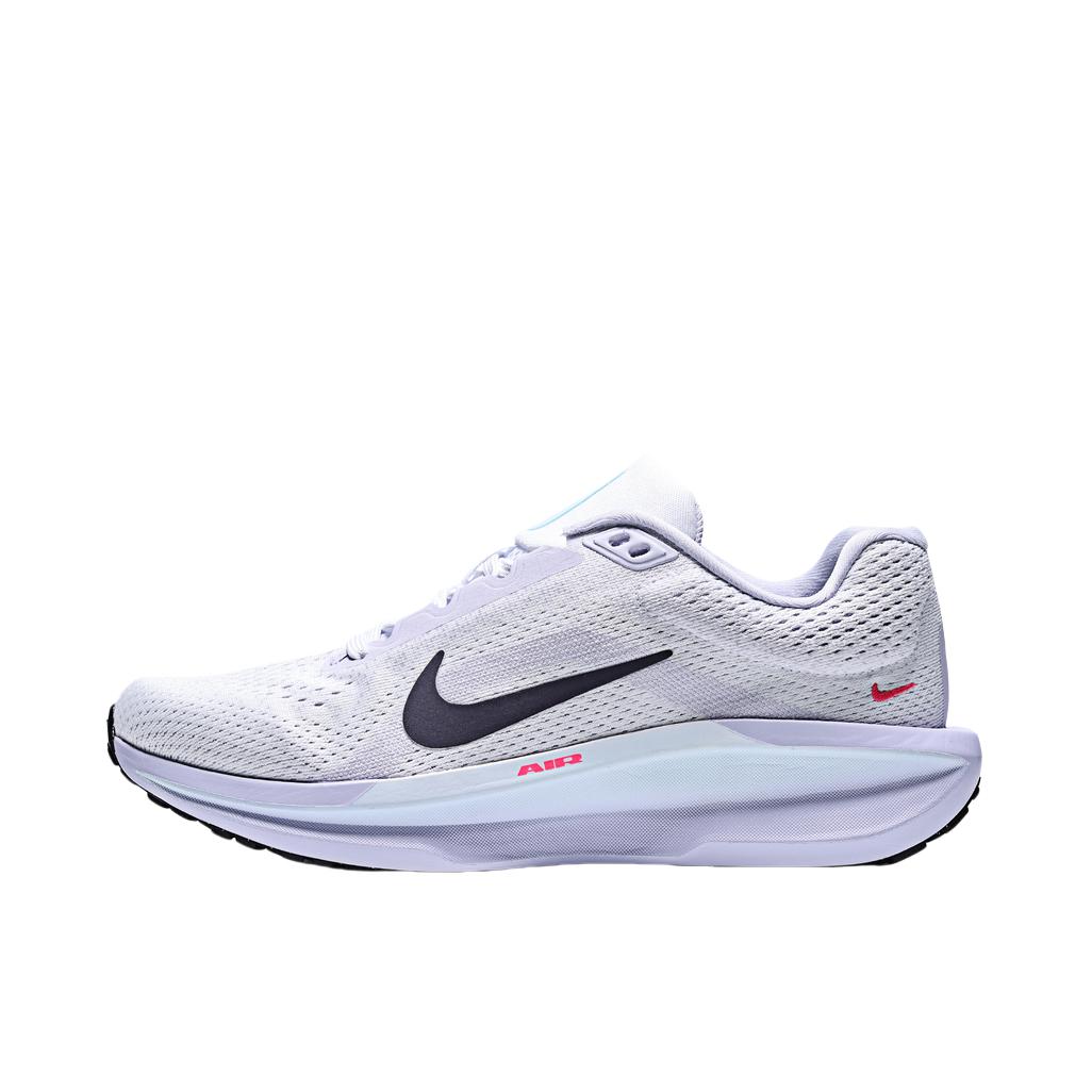 Nike Winflo 11 跑鞋 网面轻便减震简约休闲长跑短跑训练防水圆头贴合支撑 女款/白色/灰色