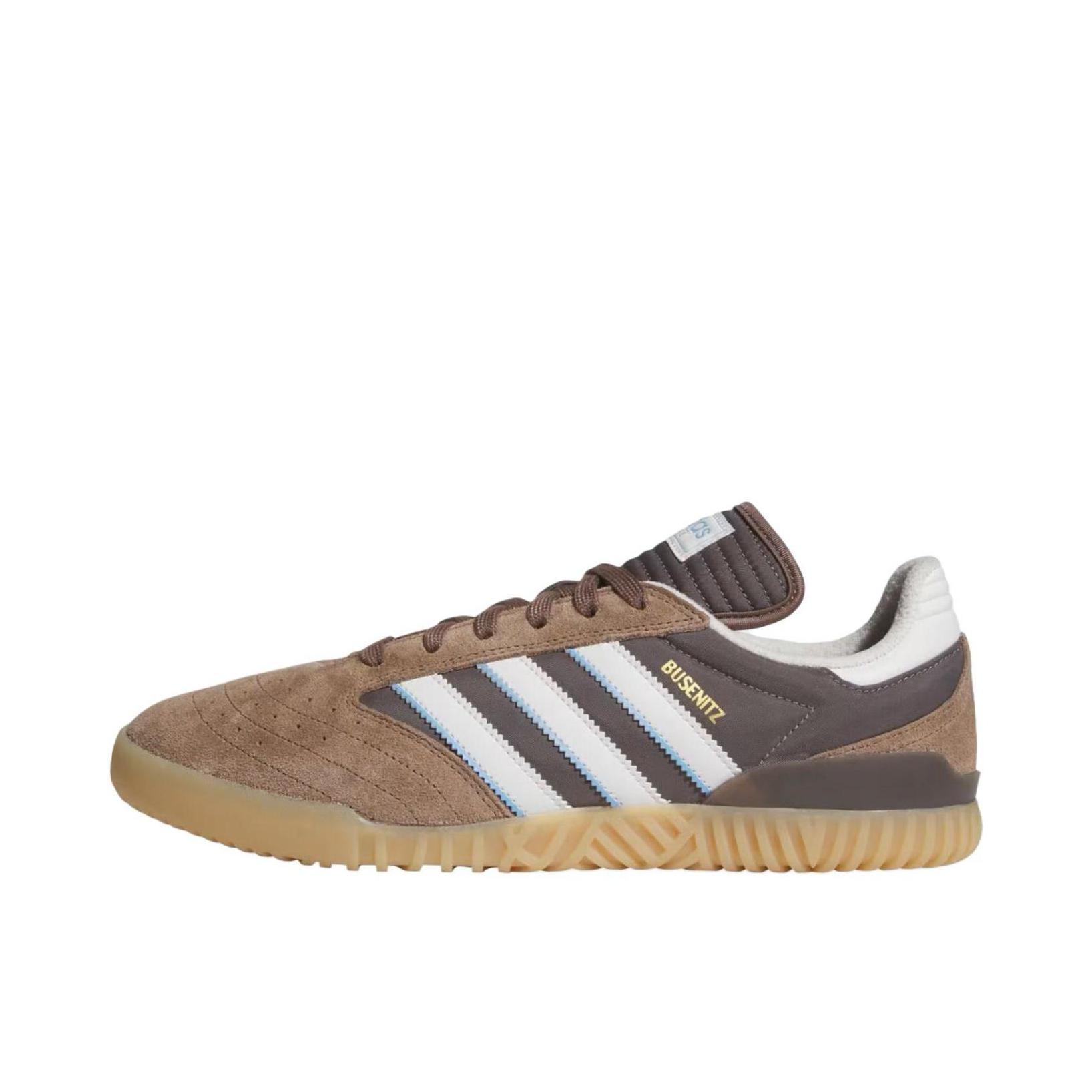 推荐商品：adidas Originals Busenitz Indoor Super 板鞋 圆头平跟系带 棕色