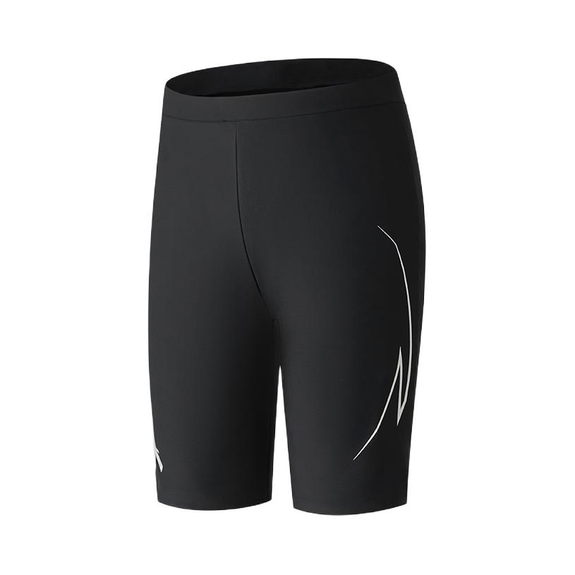 推荐商品：Anta/安踏童装 速干纯色泳裤 男中大童 A825332433 黑