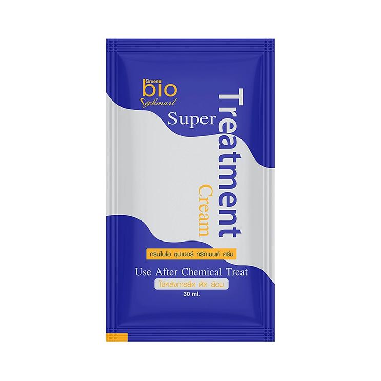 推荐商品：green bio 袋装角蛋白修护发膜 滋养柔顺强韧亮泽 防护受损