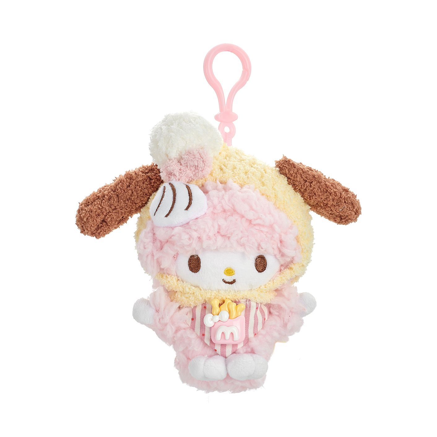 推荐商品：E-STRONG/长亿 X Sanrio/三丽鸥 联名piano小羊甜品小厨师 毛绒挂件 周边