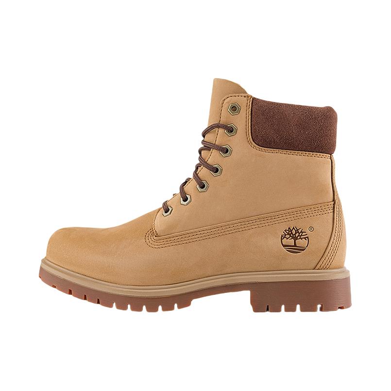 推荐商品：Timberland/添柏岚 6-Inch boot 柔软 系带 圆头 短筒 马丁靴 棕色