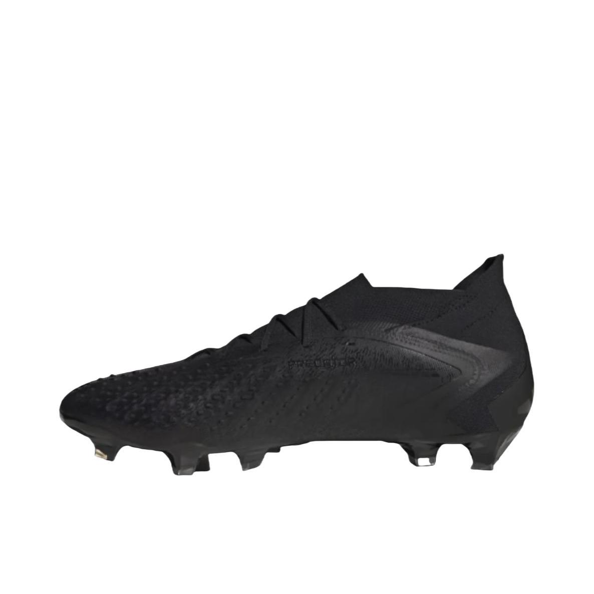 推荐商品：adidas Predator Accuracy.2 MG 次顶级 胶质短钉 人造草地 防滑 足球鞋 全黑色