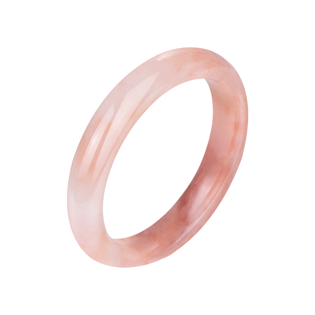 推荐商品：翡翠王朝 三生三世桃花酿金丝玉手镯 FCYSZ073