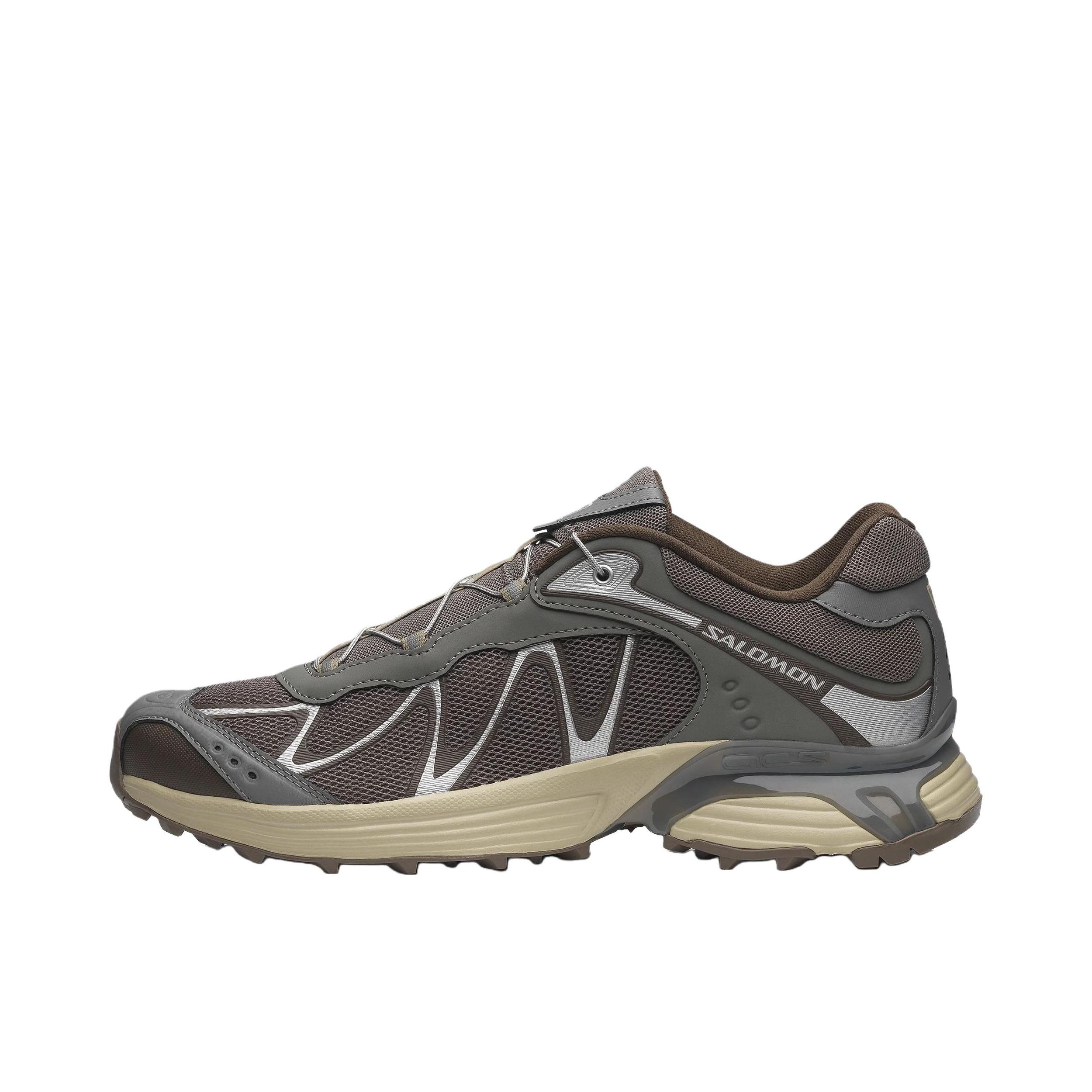 推荐商品：Salomon/萨洛蒙 XT-Whisper 百搭 防滑 耐磨 低帮 运动休闲鞋 灰色/棕色