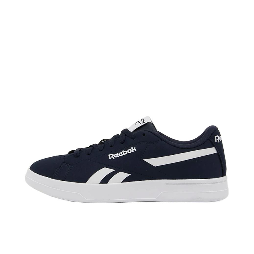 推荐商品：Reebok/锐步 CLUB C GROUNDS UK 复古 耐磨防滑 牛剖层革 德训鞋 板鞋 藏蓝色 