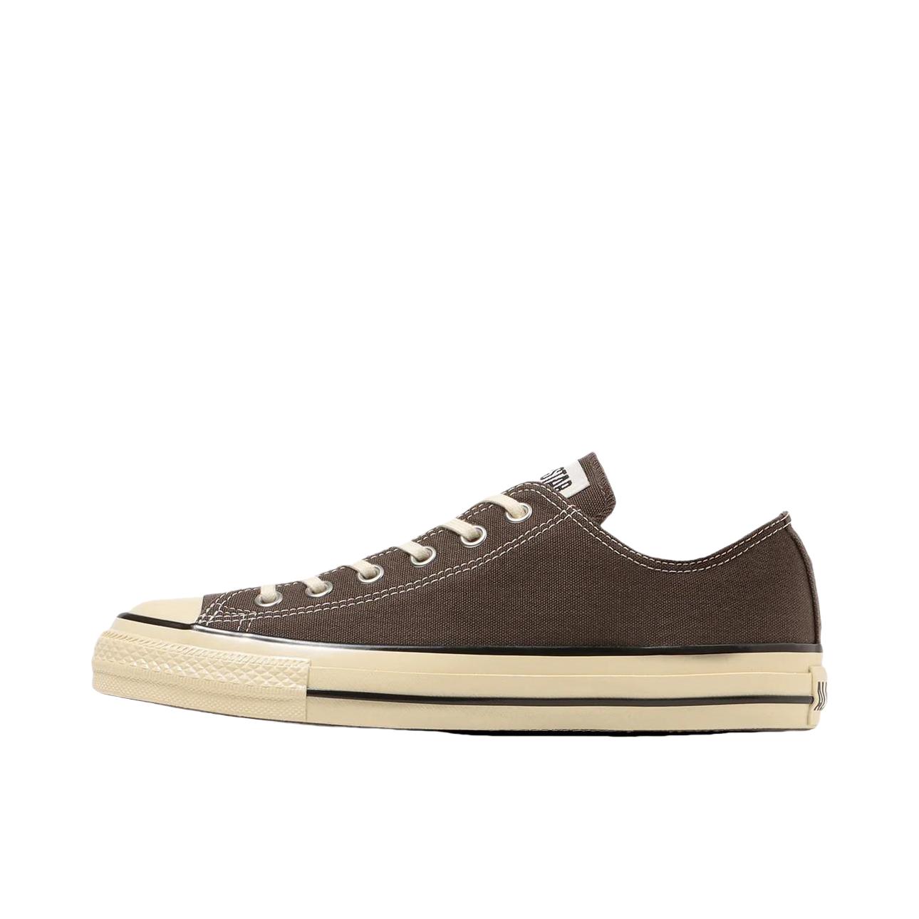 推荐商品：Converse/匡威 All Star GORE-TEX EL OX 帆布鞋 低帮系带圆头平跟 深棕色