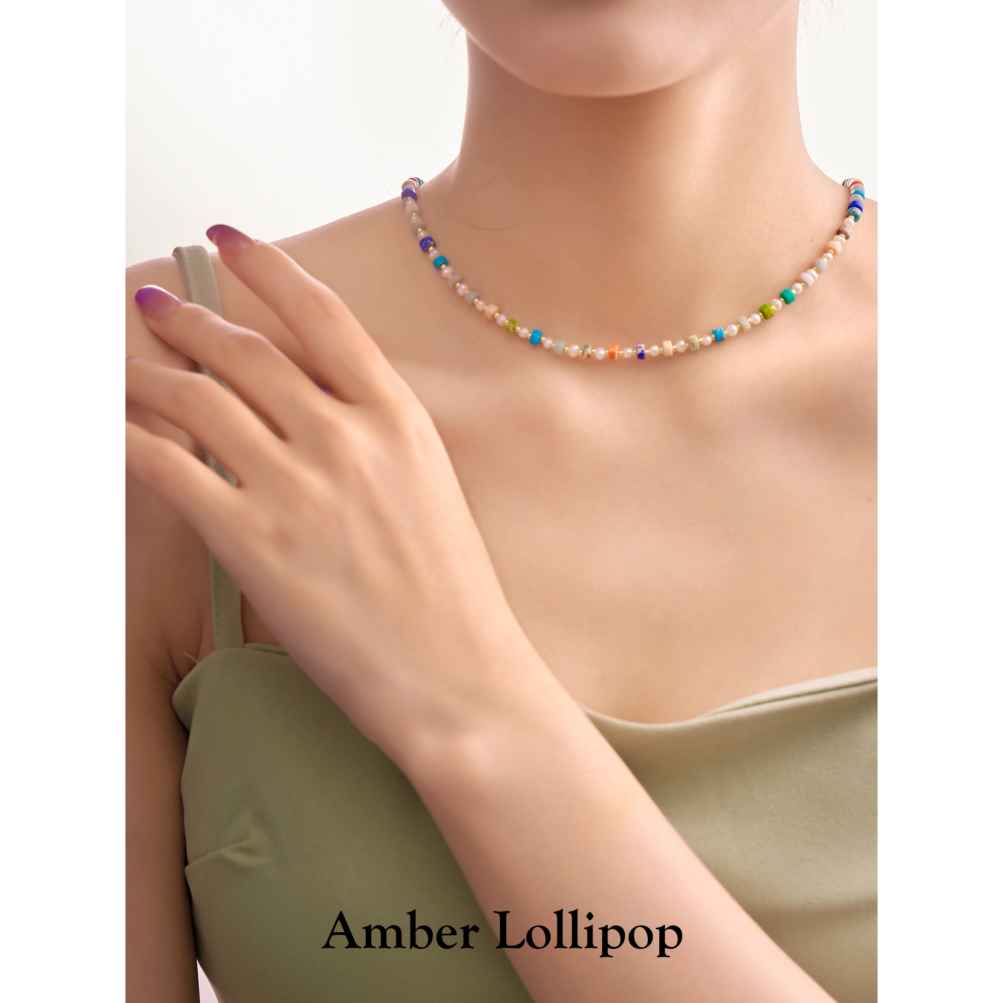 推荐商品：AmberLollipop 多巴胺珍珠项链 ABL2305261050