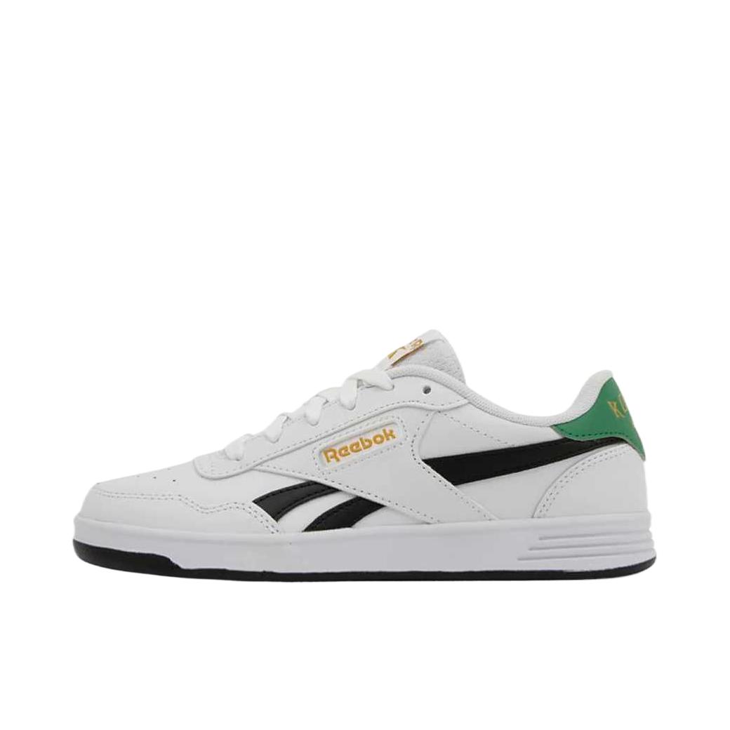 推荐商品：Reebok/锐步 Court Advance Clip 舒适轻便 防滑耐磨 复古百搭 板鞋 白色/墨绿色