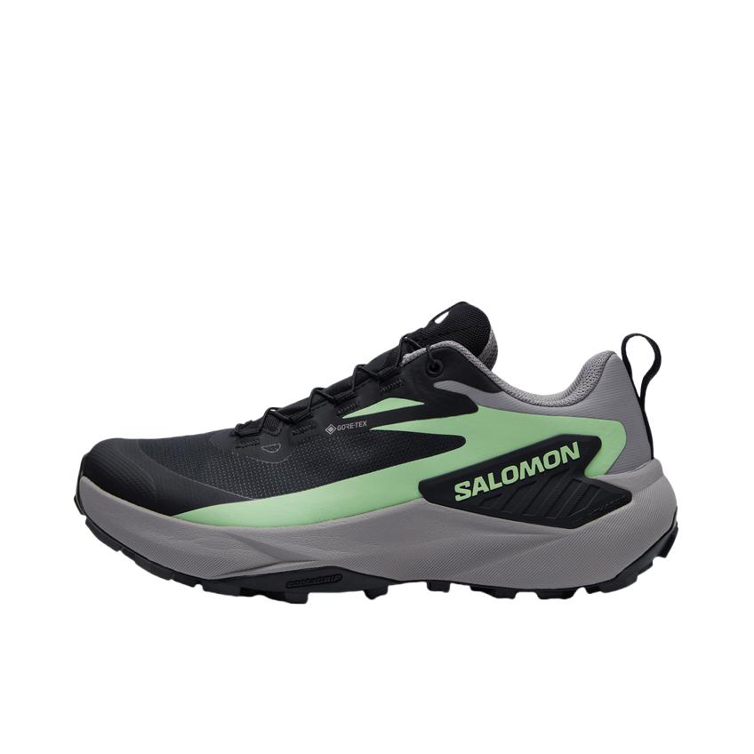 推荐商品：Salomon/萨洛蒙 Genesis GTX 户外休闲鞋 越野跑鞋 轻量包裹抓地防水舒适透气防滑耐磨百搭时尚 女款/黑色