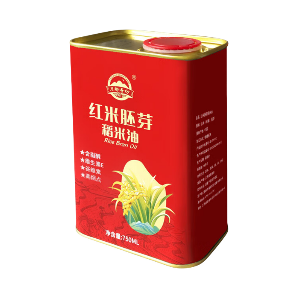 推荐商品：月都寿坊 压榨四级 红米胚芽稻米油
