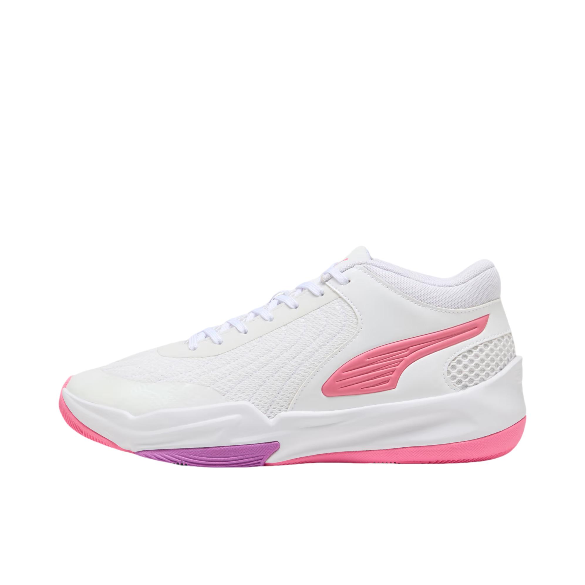 推荐商品：Puma/彪马 COURT PRO 2 篮球鞋 缓震防滑透气网眼 白色/粉色