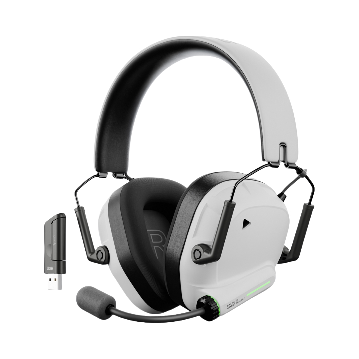 推荐商品：DAILING/戴灵 G3 头戴式 蓝牙耳机 无延迟 长续航 多点连接 幻彩灯效 有麦 智能驱动软件