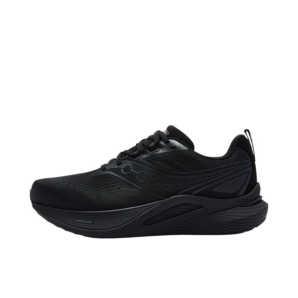 推荐商品：Saucony/索康尼 TEMPUS 坦途3 跑鞋 轻量长跑训练鞋轻便回弹防水版稳定支撑型慢跑鞋 黑色
