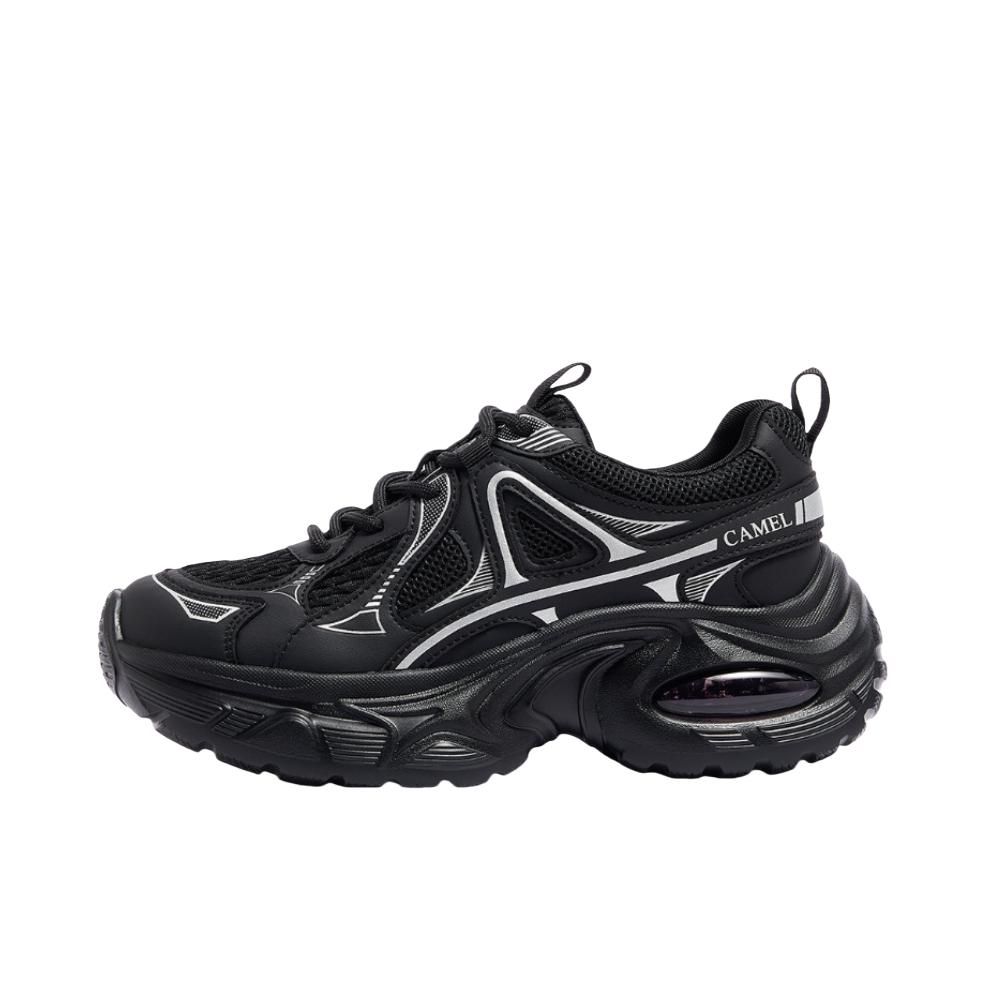 推荐商品：骆驼 银芙 老爹鞋 运动舒适休闲 女款/黑色