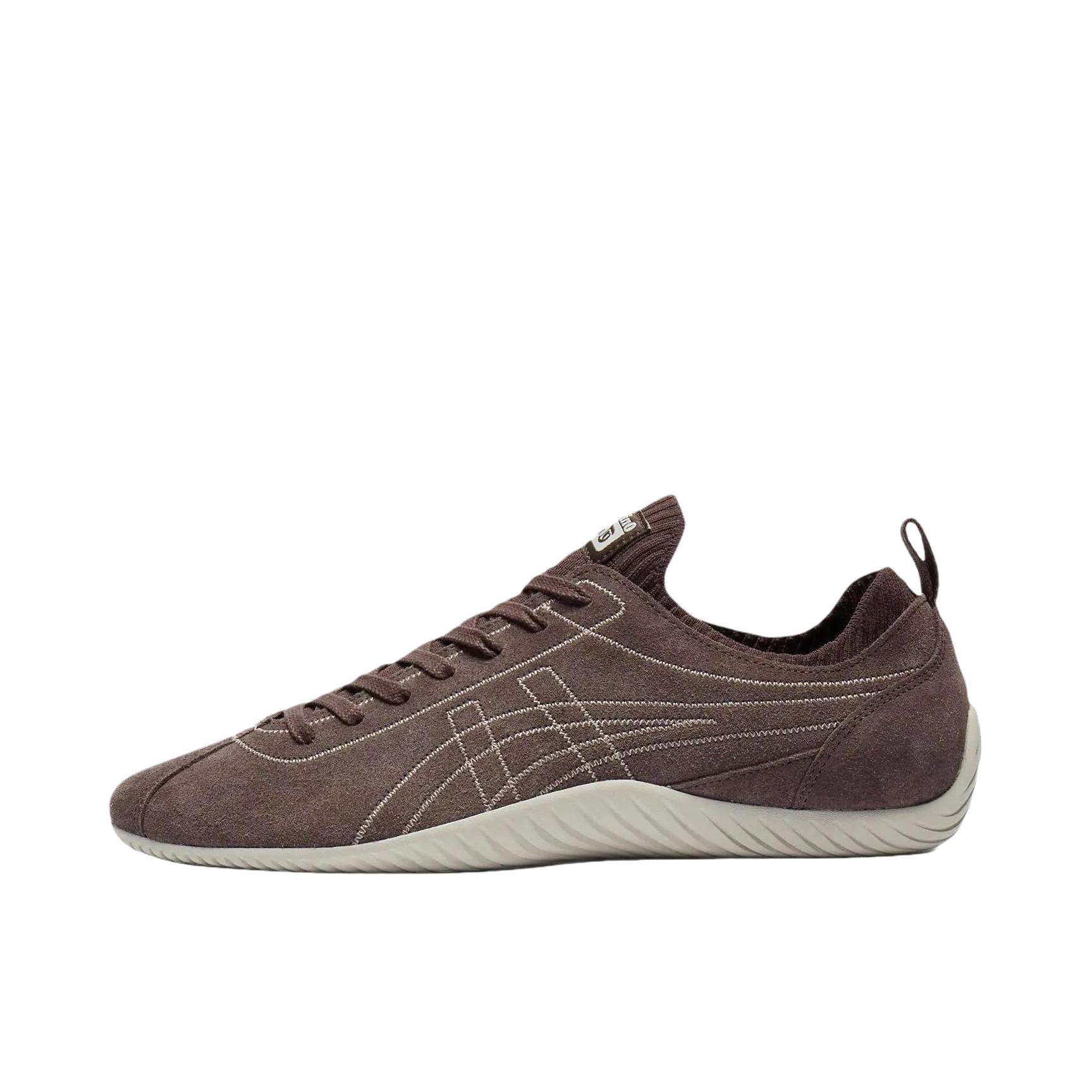 推荐商品：Onitsuka Tiger Sclaw 减震 网布透气 防滑耐磨 舒适轻便 潮流 运动休闲鞋 深棕色